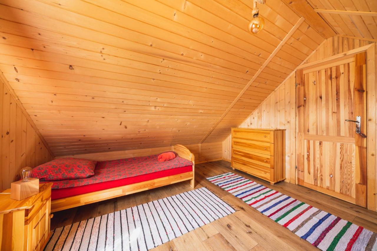 Domki Gorce Klikuszowa Sauna Jacuzzi Exterior foto