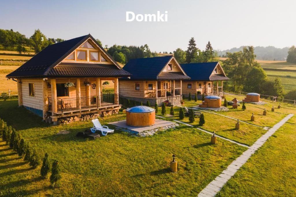 Domki Gorce Klikuszowa Sauna Jacuzzi Exterior foto